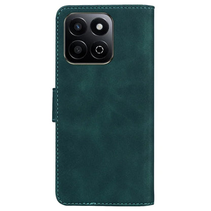 For Honor Play 60 Plus 5G Case Solid Color Leather Wallet Phone Cover