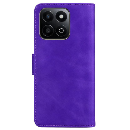 For Honor Play 60 Plus 5G Case Solid Color Leather Wallet Phone Cover
