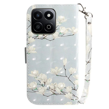 For Honor Play 60 Plus 5G Case Leather Wallet Phone Cover Pattern Printing