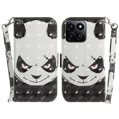 For Honor Play 60 Plus 5G Case Leather Wallet Phone Cover Pattern Printing