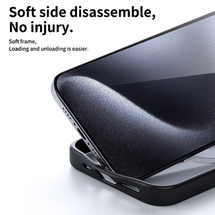 For iPhone 14 Pro Max Phone Case Kickstand Matte Back Cover Compatible with MagSafe