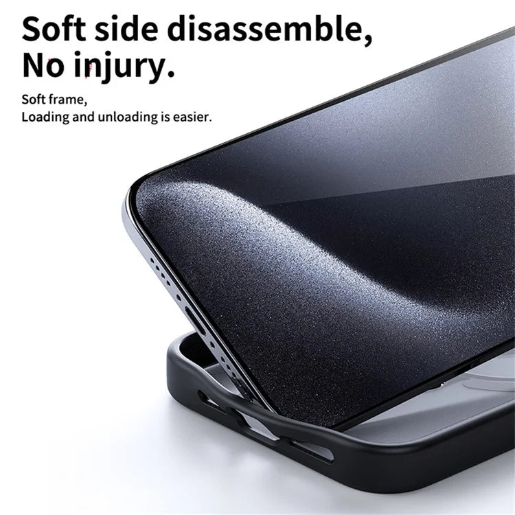 For iPhone 14 Plus Phone Case Kickstand Matte Back Cover Compatible with MagSafe