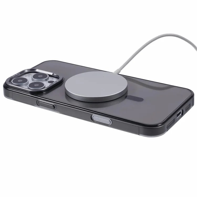 X-LEVEL Clear Series For iPhone 16 Pro Case Compatible with MagSafe PC+Glass Shockproof Cover