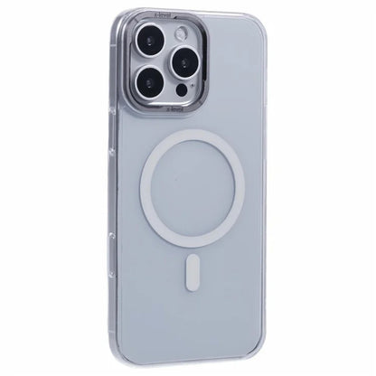 X-LEVEL Clear Series For iPhone 16 Pro Case Compatible with MagSafe PC+Glass Shockproof Cover