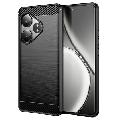 MOFI JK TPU Series-1 For Realme GT 6 5G / GT 6T 5G Case Carbon Fiber Texture Slim TPU Cover