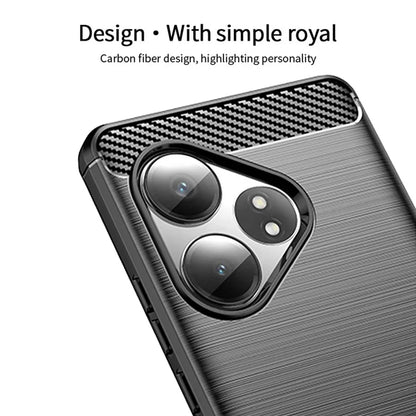 MOFI JK TPU Series-1 For Realme GT 6 5G / GT 6T 5G Case Carbon Fiber Texture Slim TPU Cover