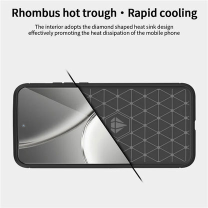 MOFI JK TPU Series-1 For Realme GT 6 5G / GT 6T 5G Case Carbon Fiber Texture Slim TPU Cover