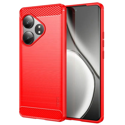 MOFI JK TPU Series-1 For Realme GT 6 5G / GT 6T 5G Case Carbon Fiber Texture Slim TPU Cover