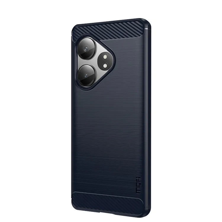 MOFI JK TPU Series-1 For Realme GT 6 5G / GT 6T 5G Case Carbon Fiber Texture Slim TPU Cover