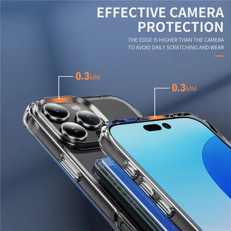 For iPhone 16 Pro Case with Card HolderShockproof TPU Phone Cover