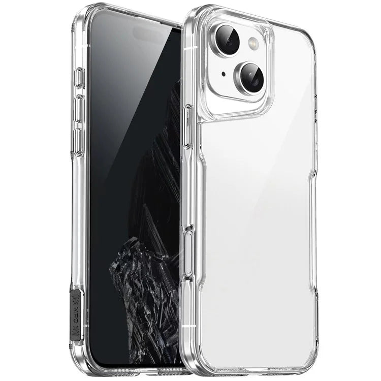 For iPhone 14 Clear Case TPU+Acrylic Protective Phone Cover