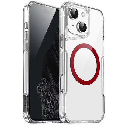 For iPhone 14 Case Compatible with MagSafe TPU+Acrylic Cell Phone Cover