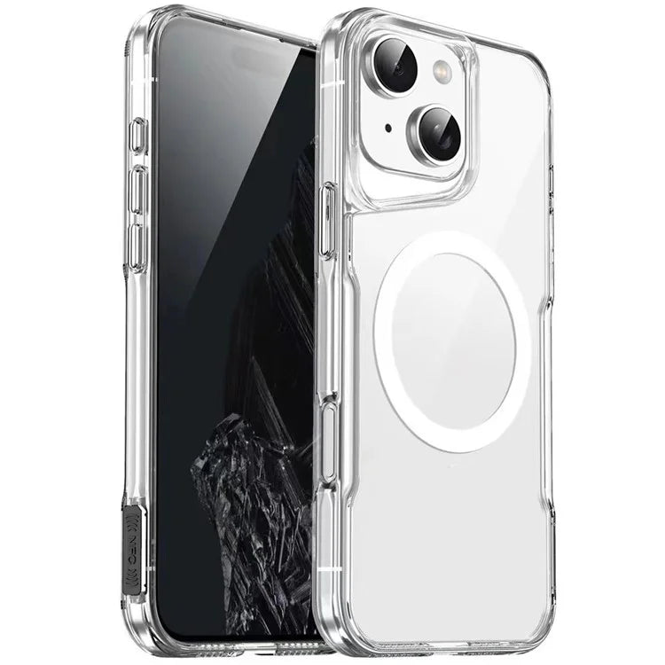 For iPhone 14 Case Compatible with MagSafe TPU+Acrylic Cell Phone Cover