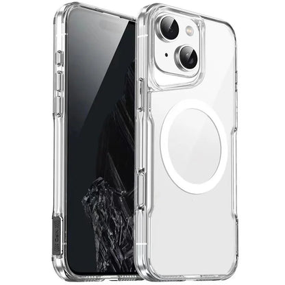 For iPhone 14 Case Compatible with MagSafe TPU+Acrylic Cell Phone Cover