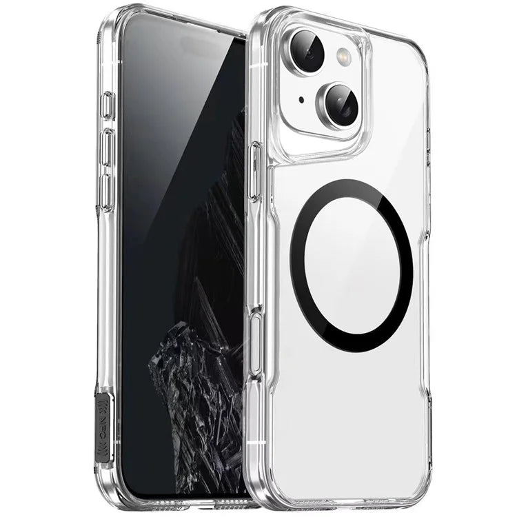 For iPhone 15 Case Compatible with MagSafe TPU+Acrylic Cell Phone Cover