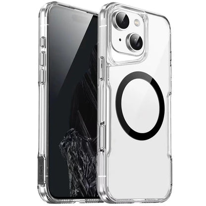 For iPhone 15 Case Compatible with MagSafe TPU+Acrylic Cell Phone Cover