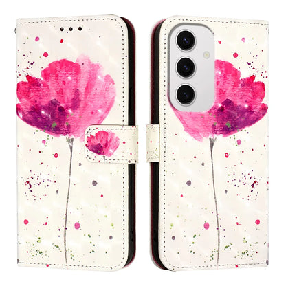 For Samsung Galaxy S24 FE Leather Case YB Pattern Printing Leather Series-2 Pattern Printing Wallet Stand Cover