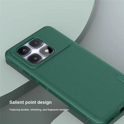 NILLKIN Frosted Shield Pro for Xiaomi Redmi K70 Ultra Magnetic Case PC+TPU Anti-Fall Phone Cover