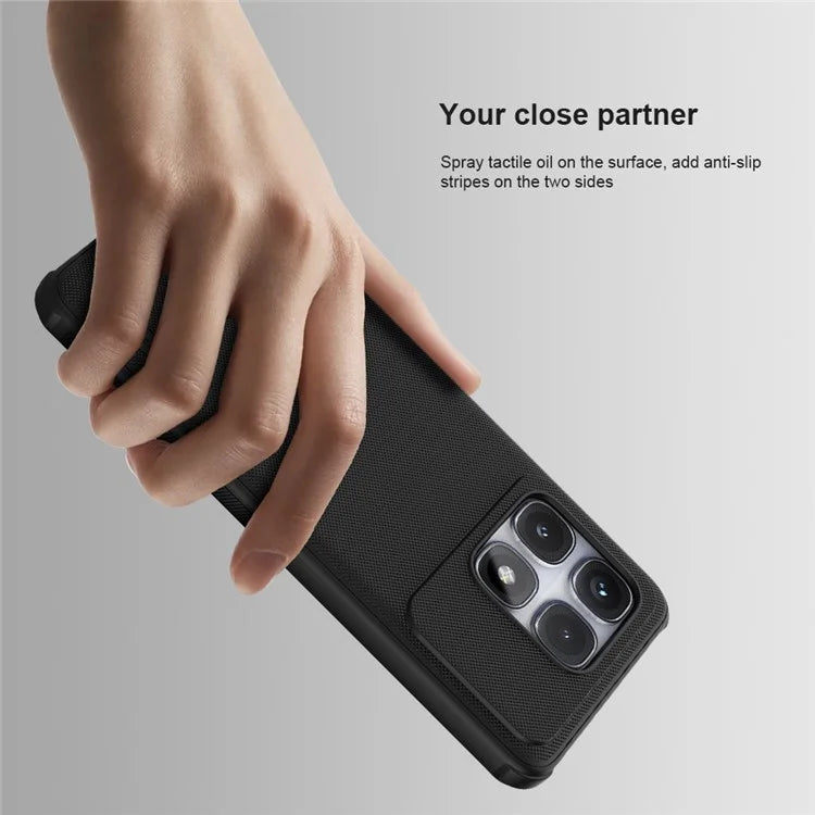 NILLKIN Frosted Shield Pro for Xiaomi Redmi K70 Ultra Magnetic Case PC+TPU Anti-Fall Phone Cover