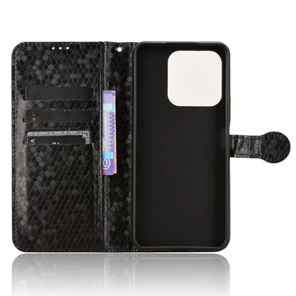 For Honor X6b 4G Wallet Case Dot Pattern Imprint PU Leather Phone Cover