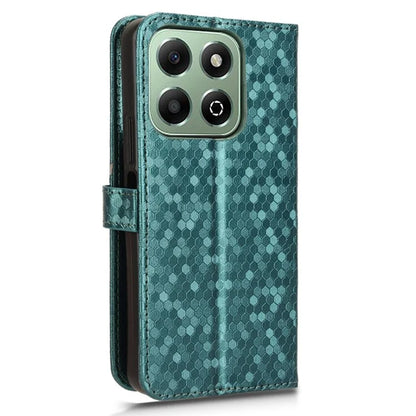 For Honor X6b 4G Wallet Case Dot Pattern Imprint PU Leather Phone Cover
