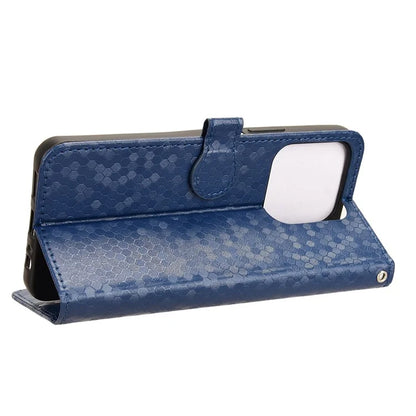 For Honor X6b 4G Wallet Case Dot Pattern Imprint PU Leather Phone Cover