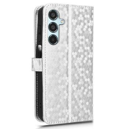 For Samsung Galaxy M35 5G Wallet Case Dot Pattern Imprint PU Leather Phone Cover