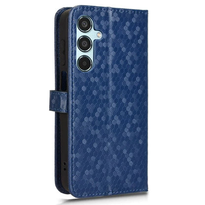 For Samsung Galaxy M35 5G Wallet Case Dot Pattern Imprint PU Leather Phone Cover