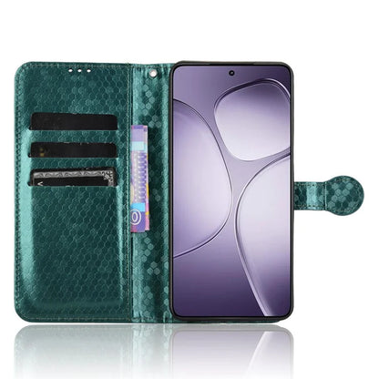 For Xiaomi Redmi K70 Ultra Wallet Case Dot Pattern Imprint PU Leather Phone Cover