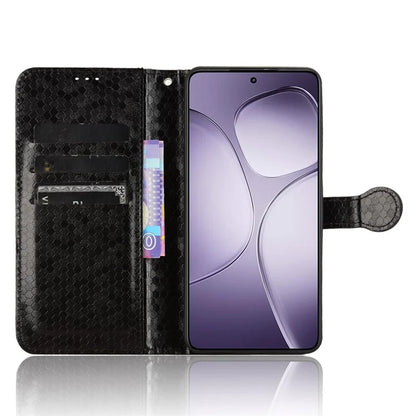 For Xiaomi Redmi K70 Ultra Wallet Case Dot Pattern Imprint PU Leather Phone Cover