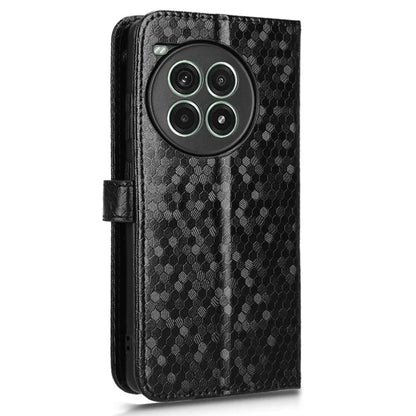 For OnePlus Ace 3 Pro 5G Wallet Case Dot Pattern Imprint PU Leather Phone Cover