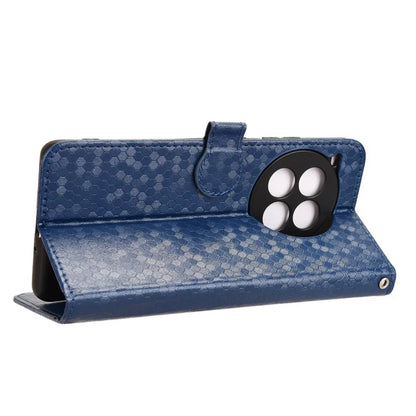 For OnePlus Ace 3 Pro 5G Wallet Case Dot Pattern Imprint PU Leather Phone Cover