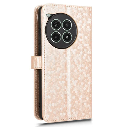 For OnePlus Ace 3 Pro 5G Wallet Case Dot Pattern Imprint PU Leather Phone Cover