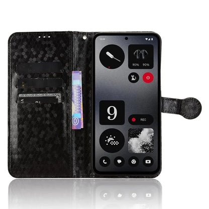 For Nothing CMF Phone 1 Wallet Case Dot Pattern Imprint PU Leather Phone Cover