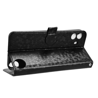 For Nothing CMF Phone 1 Wallet Case Dot Pattern Imprint PU Leather Phone Cover
