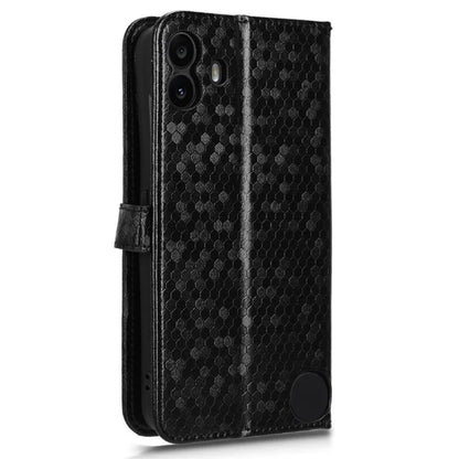 For Nothing CMF Phone 1 Wallet Case Dot Pattern Imprint PU Leather Phone Cover