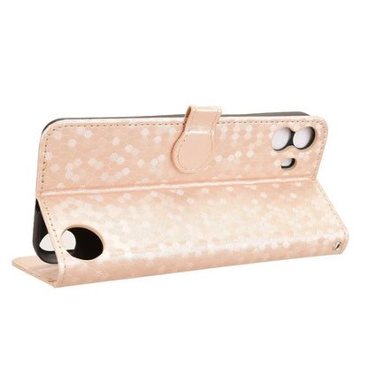 For Nothing CMF Phone 1 Wallet Case Dot Pattern Imprint PU Leather Phone Cover