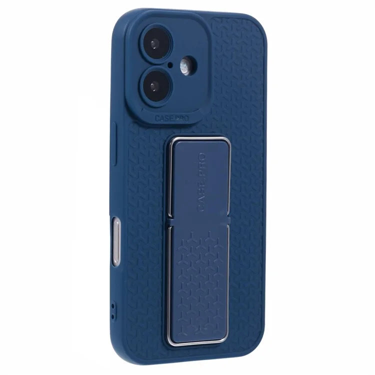 XL Series For iPhone 16 Plus Case Foldable Kickstand TPU Shockproof Protective Cover