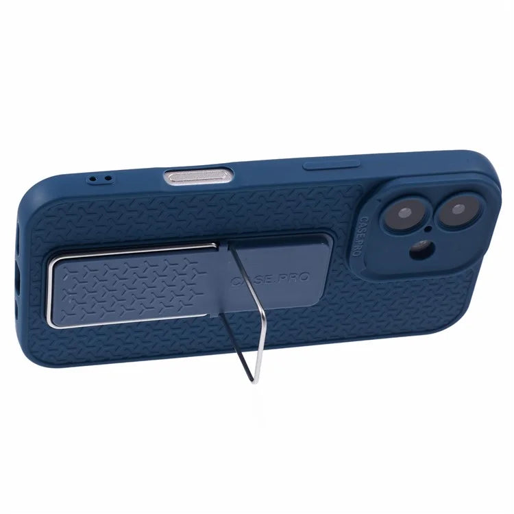 XL Series For iPhone 16 Plus Case Foldable Kickstand TPU Shockproof Protective Cover