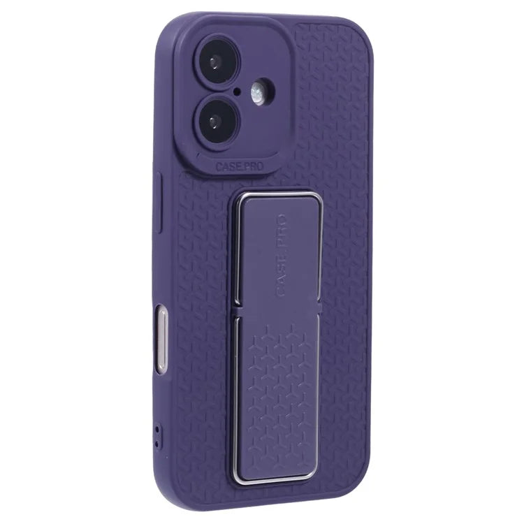 XL Series For iPhone 16 Plus Case Foldable Kickstand TPU Shockproof Protective Cover