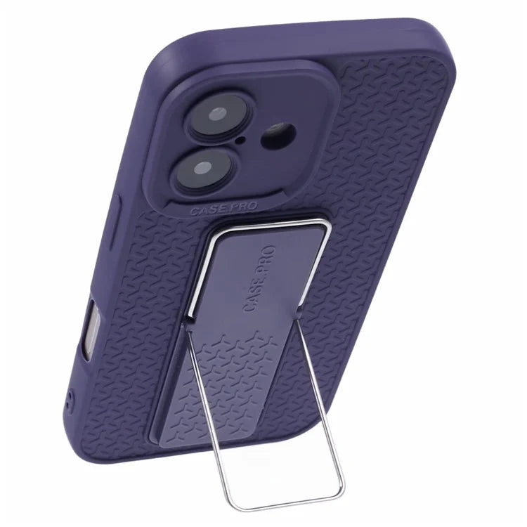 XL Series For iPhone 16 Plus Case Foldable Kickstand TPU Shockproof Protective Cover