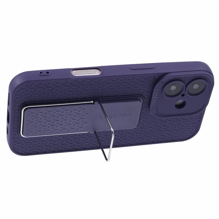 XL Series For iPhone 16 Plus Case Foldable Kickstand TPU Shockproof Protective Cover