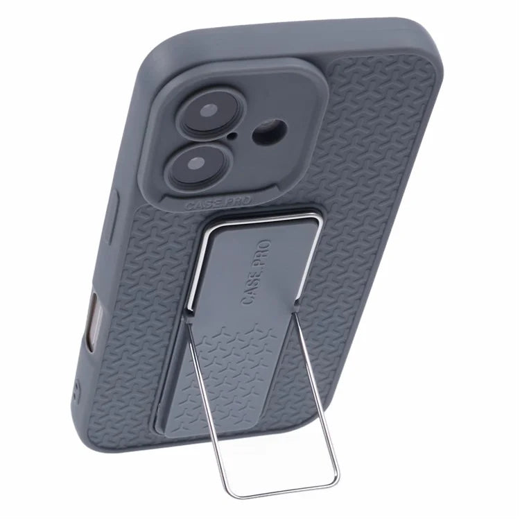 XL Series For iPhone 16 Plus Case Foldable Kickstand TPU Shockproof Protective Cover