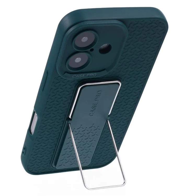 XL Series For iPhone 16 Plus Case Foldable Kickstand TPU Shockproof Protective Cover
