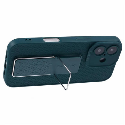 XL Series For iPhone 16 Plus Case Foldable Kickstand TPU Shockproof Protective Cover