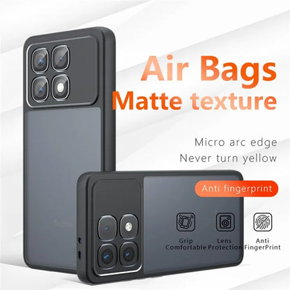 For Xiaomi Redmi K70 Ultra Case Drop-Proof TPU + PC Matte Back Phone Cover