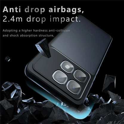 For Xiaomi Redmi K70 Ultra Case Drop-Proof TPU + PC Matte Back Phone Cover