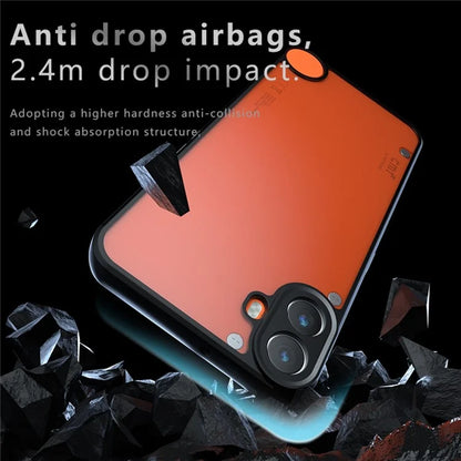 For Nothing CMF Phone 1 Case Protective Matte Back TPU + PC Phone Cover