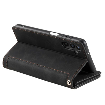 For Samsung Galaxy A16 5G Case PU Leather Phone Cover with Zipper Wallet 9 Card Slots