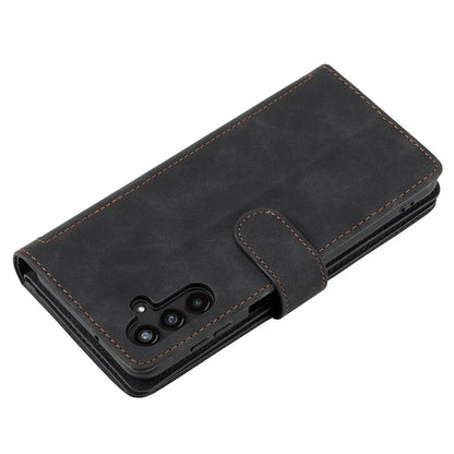 For Samsung Galaxy A16 5G Case PU Leather Phone Cover with Zipper Wallet 9 Card Slots